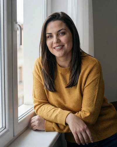Nataša, a Serbian woman from Belgrade who enjoys home cooking