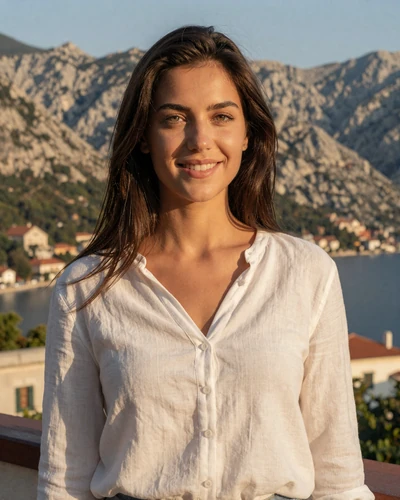 Dajana, a Montenegrin woman from Podgorica seeking a long-distance partner