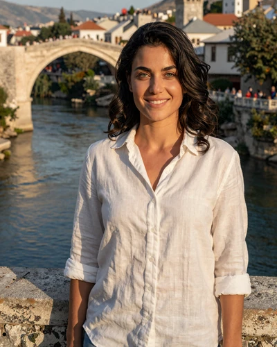 Amra, a 29-year-old Bosnian woman from Mostar seeking lasting love