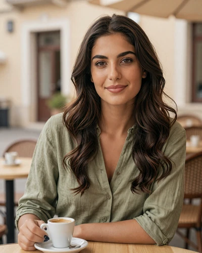 Besiana, a 24-year-old Albanian woman from Tirana seeking genuine connection