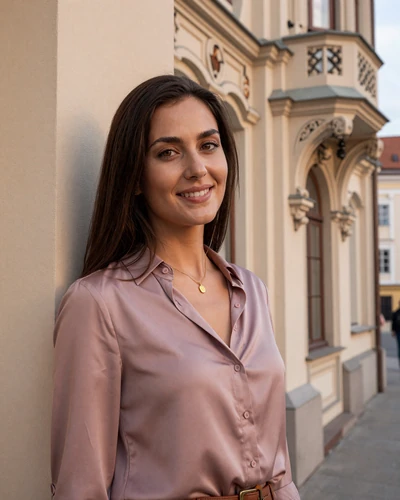 Tina, a 31-year-old Slovenian woman from Ljubljana looking for a committed partner