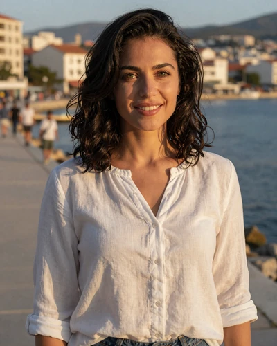 Fjolla, a 28-year-old Albanian woman from Durrës seeking lasting love