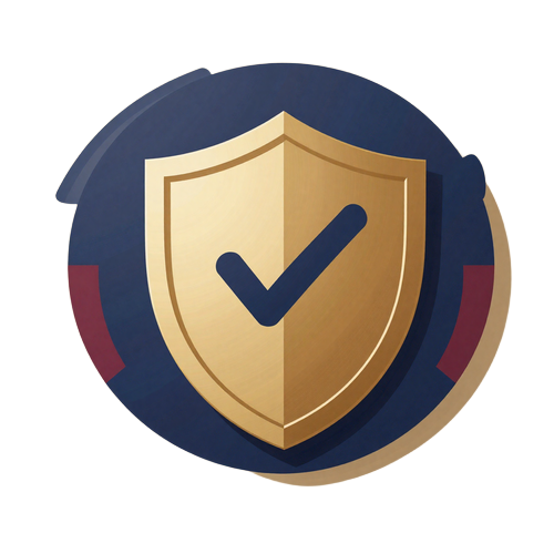 Shield icon representing our multi-step profile verification and anti-scam protection system